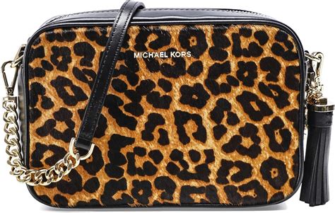 michael kors leopard crossbody|michael kors crossbody purses.